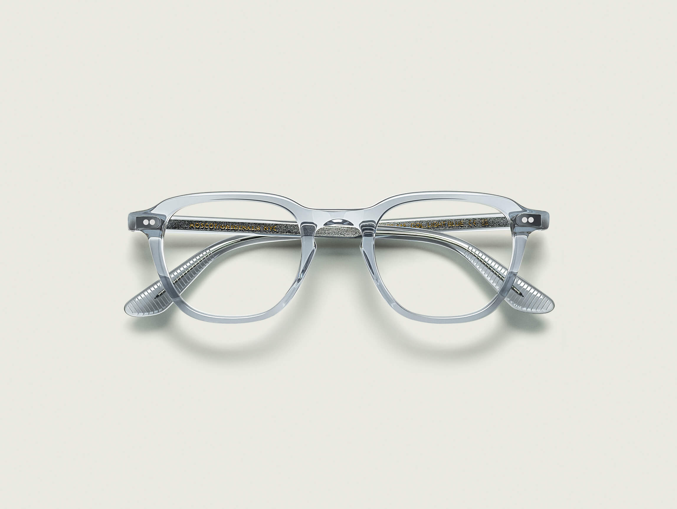 billik-color-light-blue-pos-2 Moscot Billik Optical Glasses - Light grey 47 - Image 1