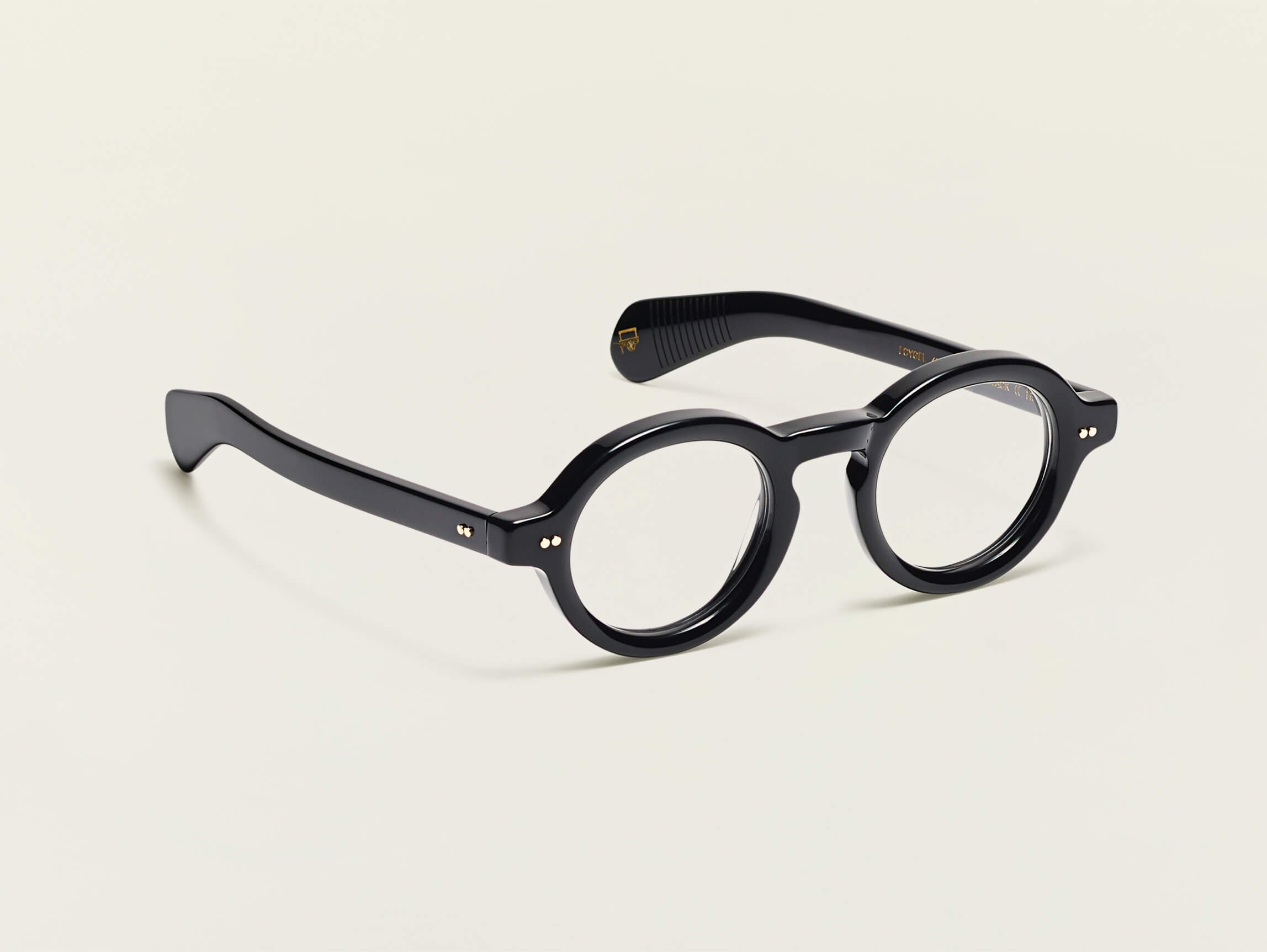 foygel-color-black-pos-1 Moscot Foygel Optical Glasses -Black 46 - Image 2