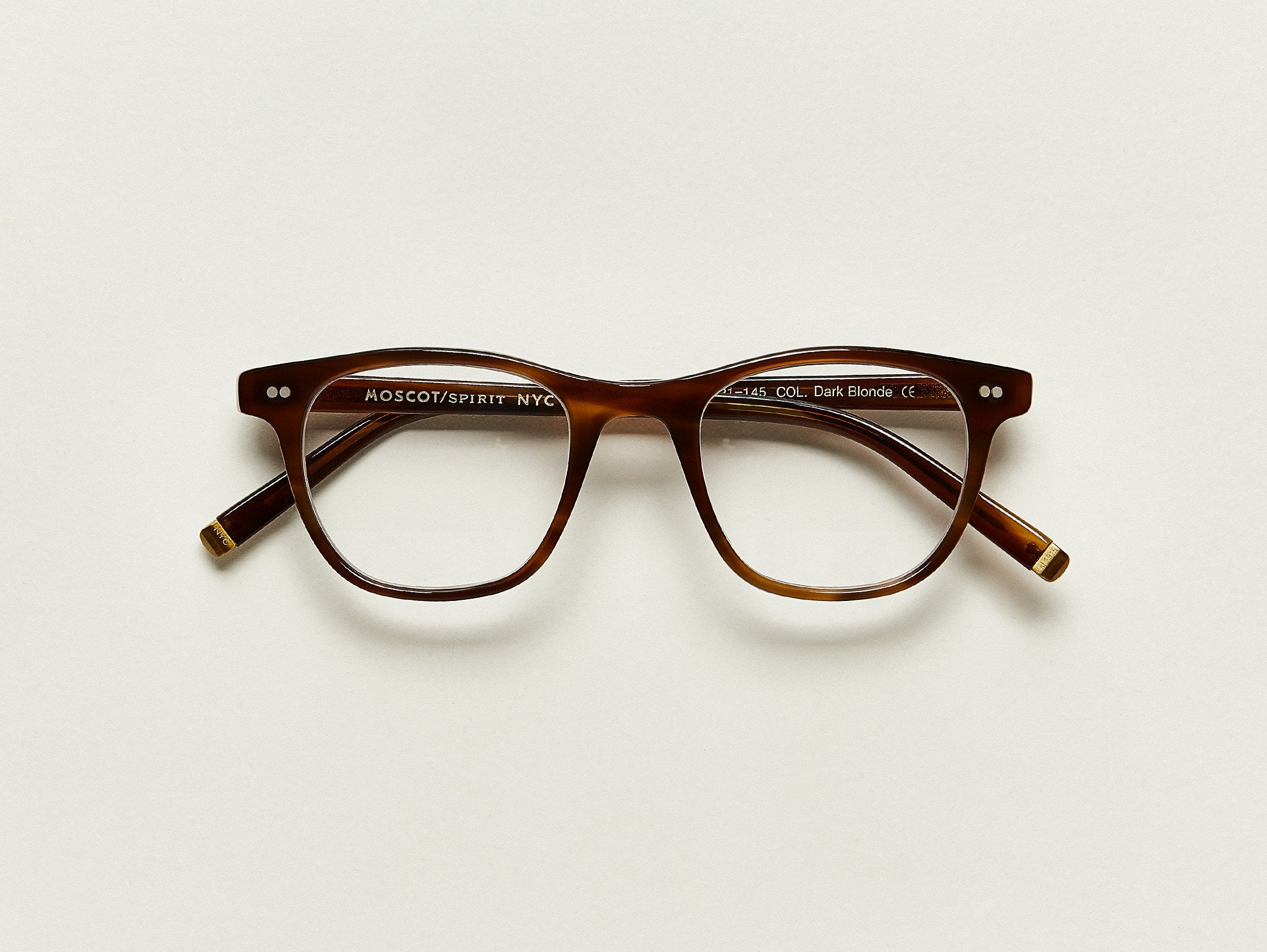 noah-color-dark-blonde-pos-2_77dc13b4-3b62-4b9d-8266-790cecdaf435 Moscot Noah Optical Glasses -Dark blonde 47 - Image 1