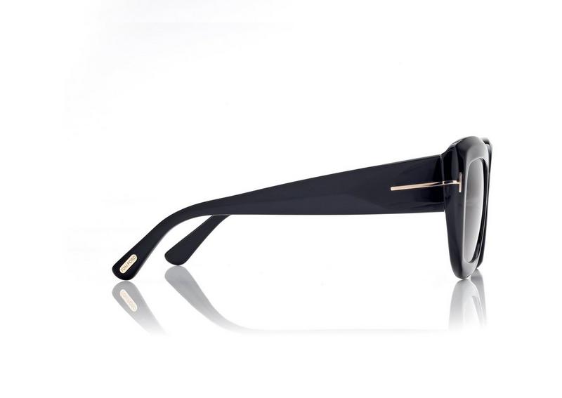 FT1192_01B_53MM_C Tom Ford Saltzman 1192 Sunglasses - 01B - Image 3