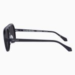 Valley Bang Bang Sunglasses - in Matte Black w. Matte Black Metal / Black Lens - Image 3
