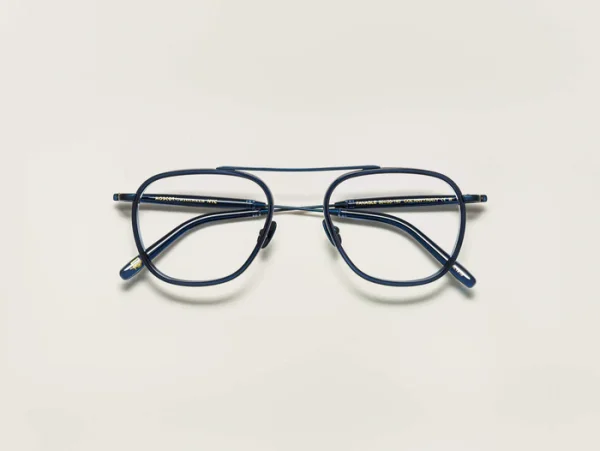 Moscot Fanagle Optical Glasses -Navy