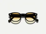 Moscot Lemtosh Black Sunglasses with Customs Made Tints - Chestnut Fade