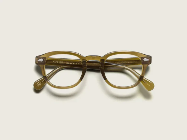 Moscot Lemtosh Optical Glasses - Olive Brown
