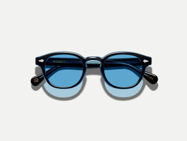 Moscot Lemtosh 110 blue Sunglasses - celebrity blue 44