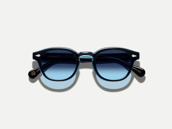 Moscot Lemtosh 110 blue Sunglasses - denim blue 46