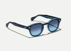 Moscot Lemtosh 110 blue Sunglasses - denim blue 46 - Image 2